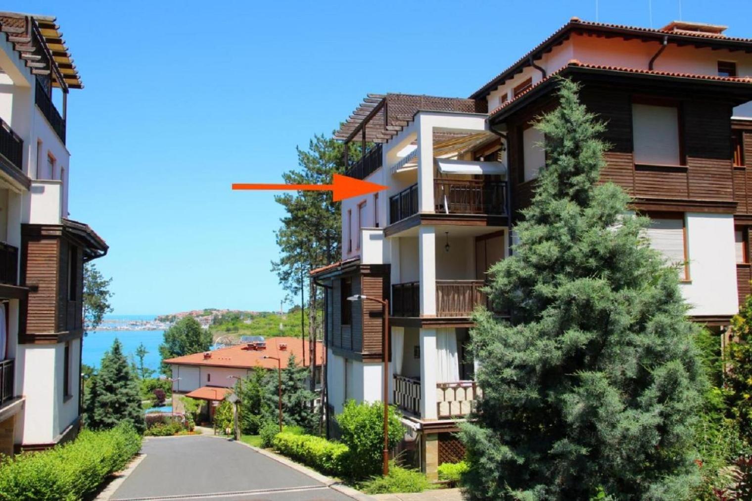 Sea Bliss Retreat -Santa Marina - Sozopol Lägenhet Exteriör bild